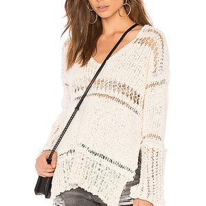 Like New FREE PEOPLE Belong To You Sweater Ivory